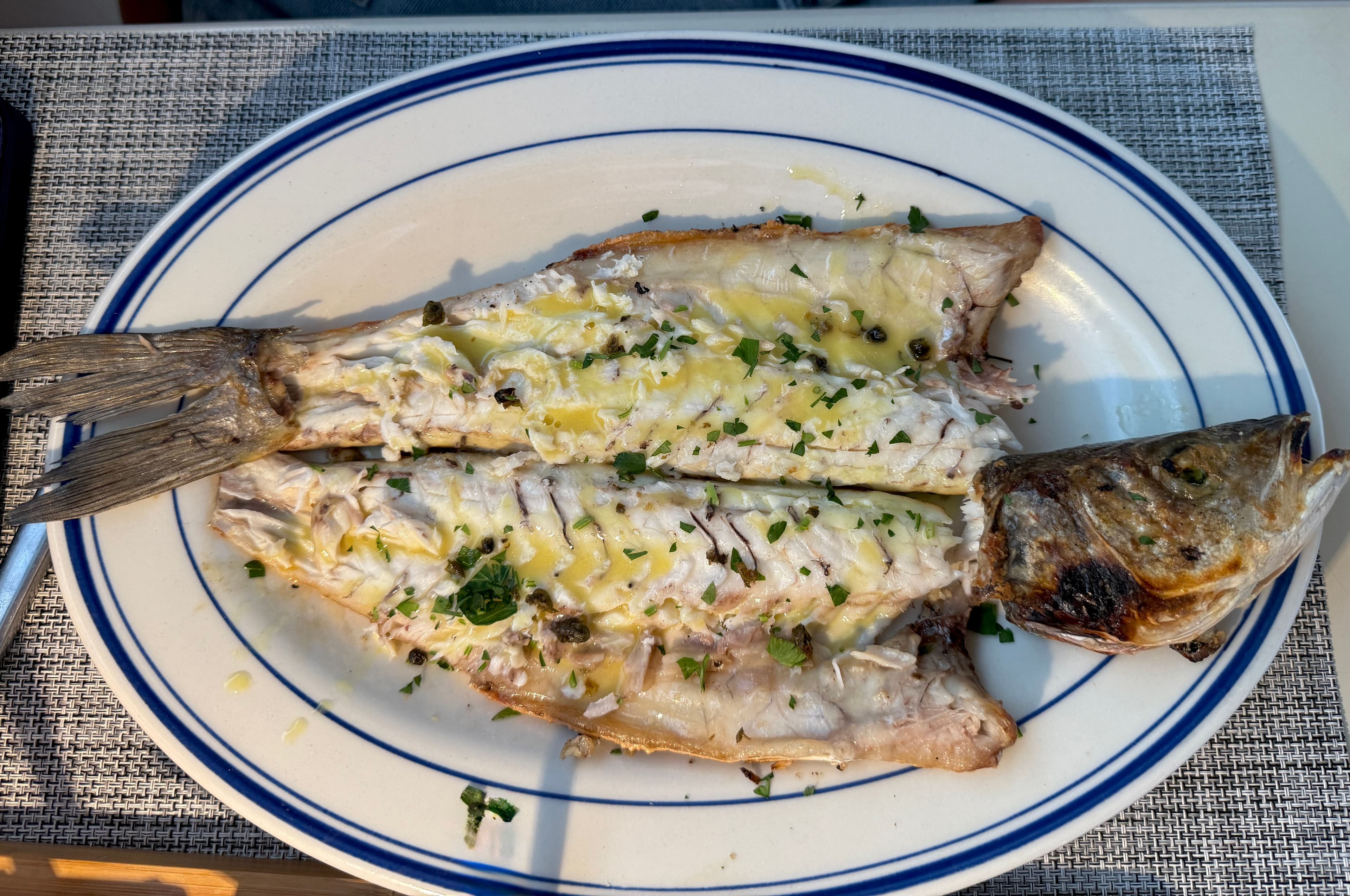 Whole Branzino