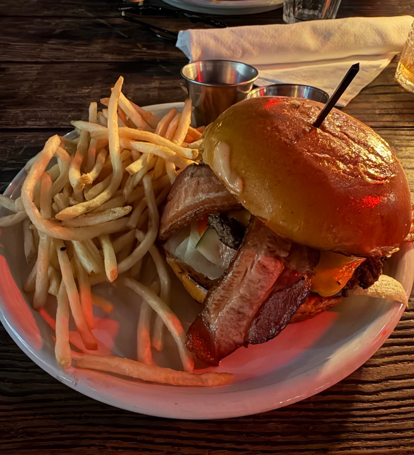 Grass-Fed Wagyu Burger & Fries