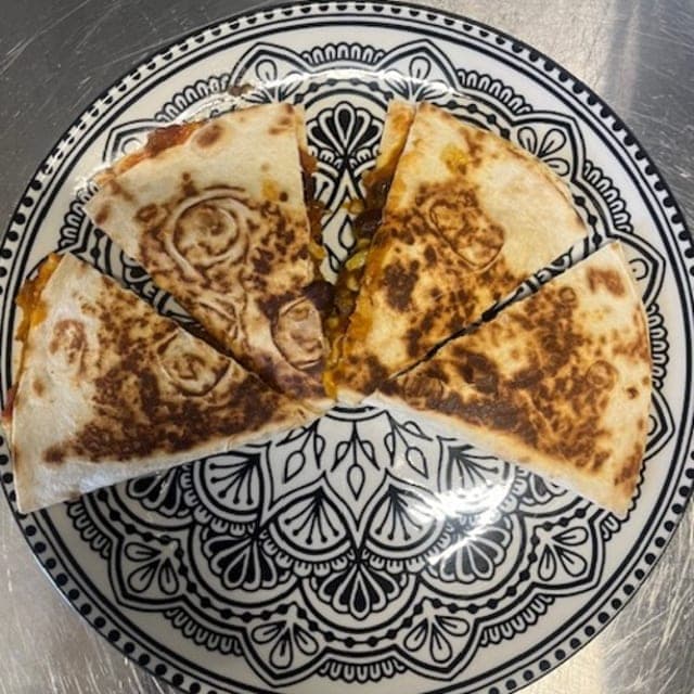 Creamy Pumpkin Quesadilla