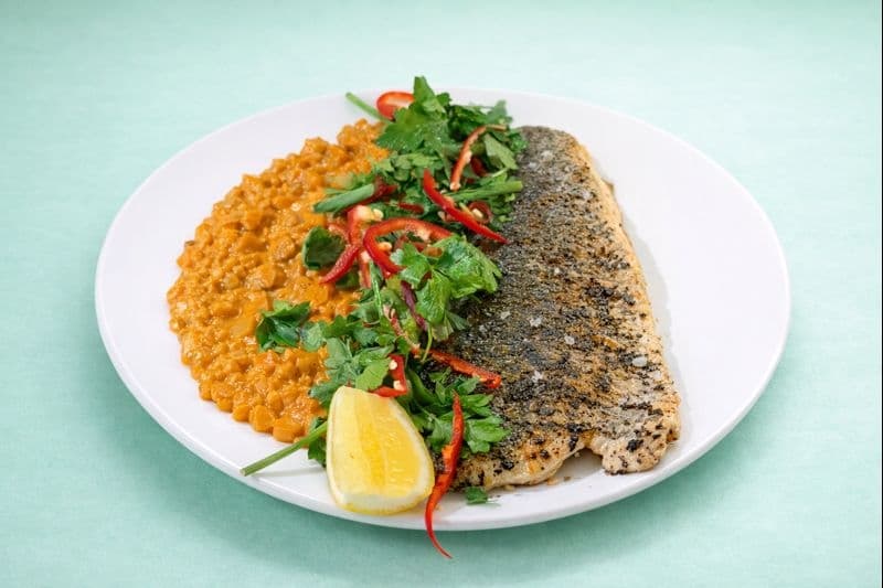 Grilled Barramundi Cod