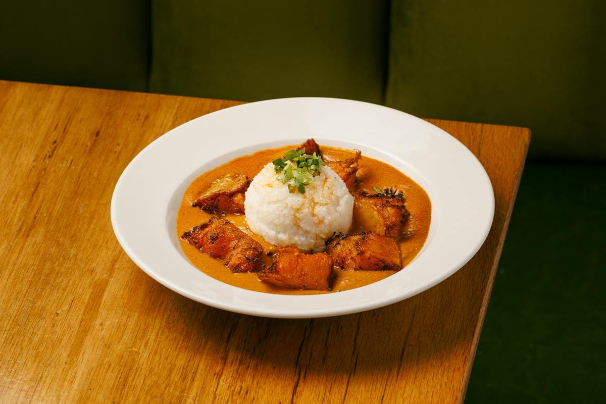 Megruli Kharcho with Roasted Pumpkin