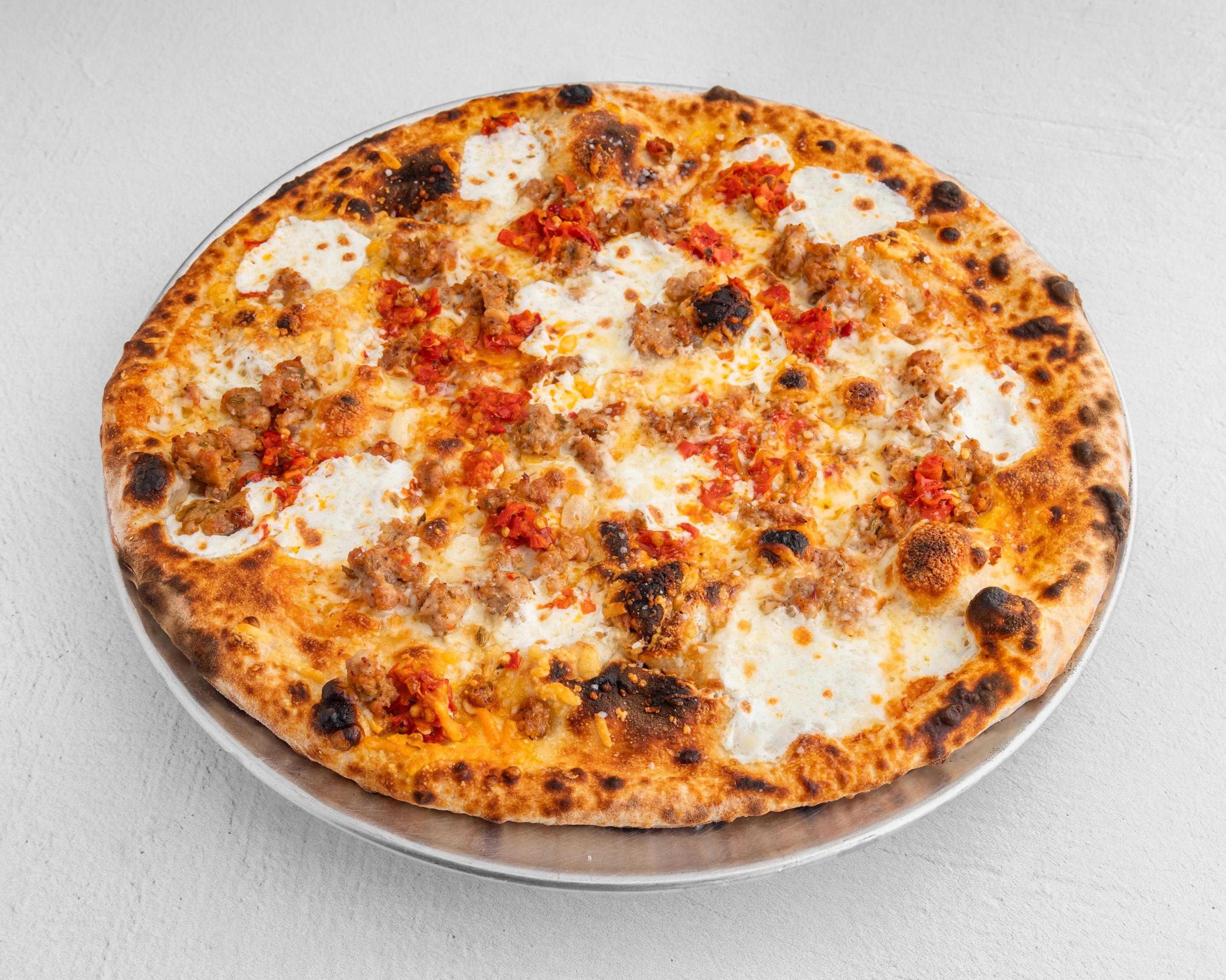 Sausage & Garlic Pizza